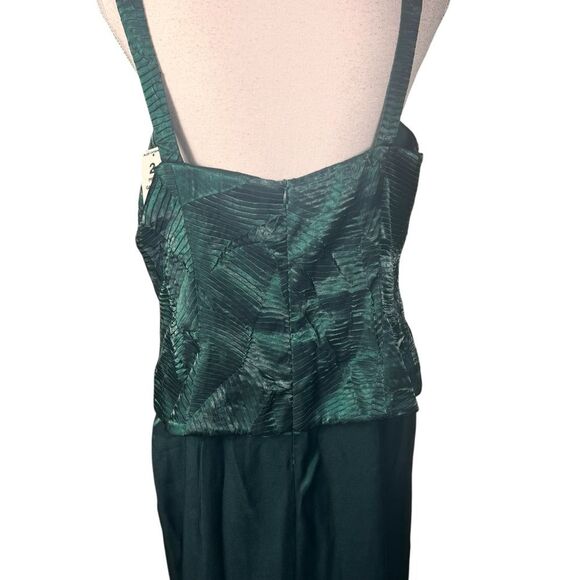 New Alex Evenings 2 Piece Green Dress Jacket Set Wedding Formal Large 12/14 - Picture 12 of 15